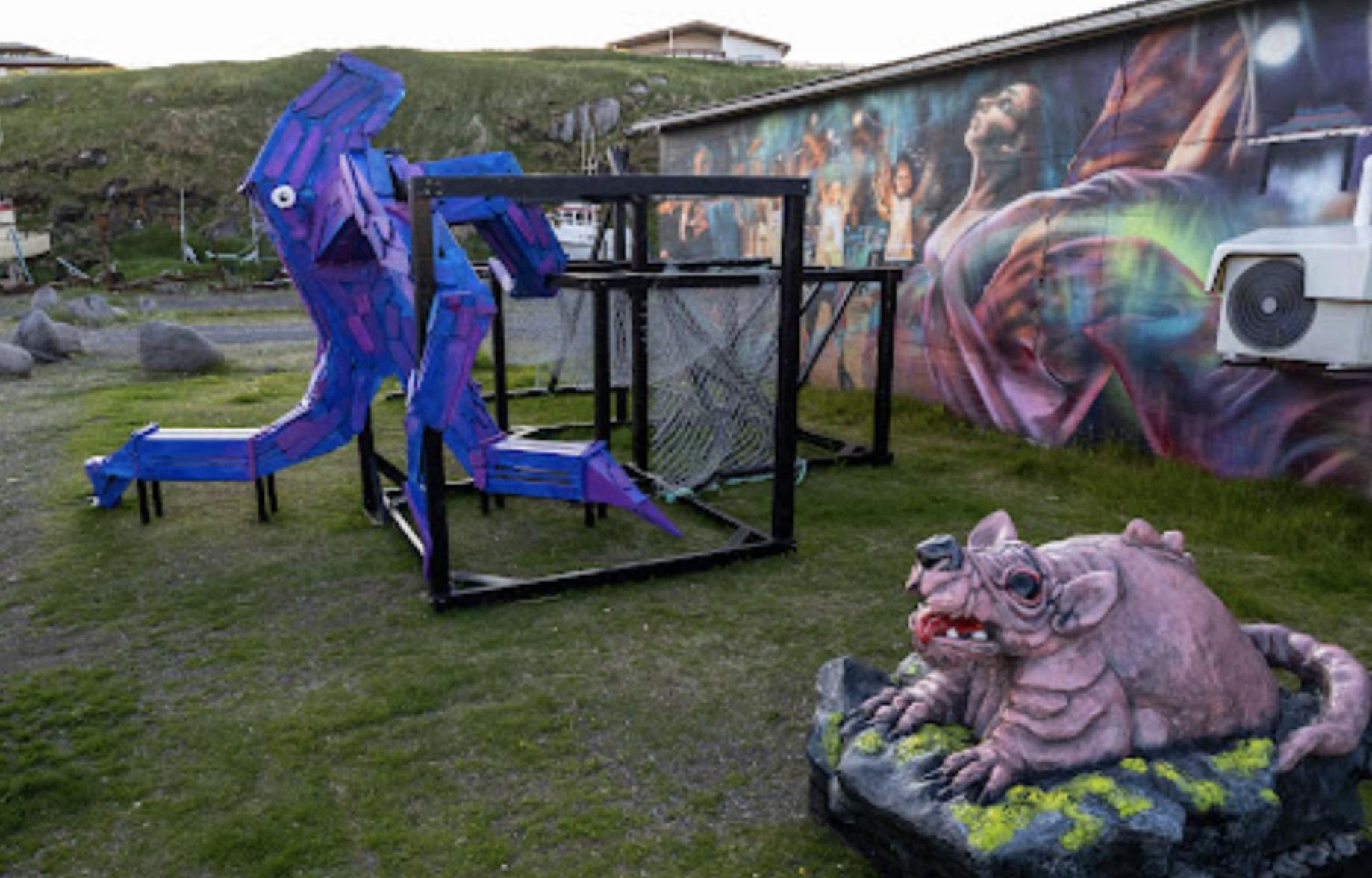 The Freezer Hostel&Culture Center Hellissandur Buitenkant foto